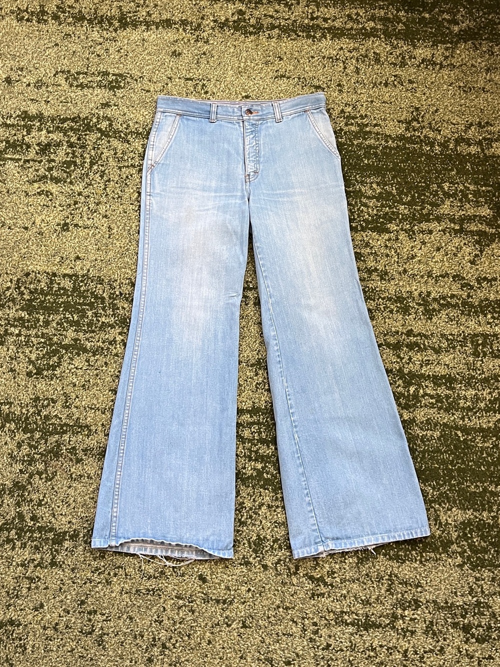 Vintage JCPenney Flare Jeans (Tagged 33x32 but fits like a 29 waist)